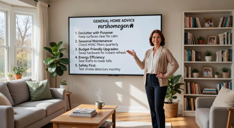 general home advice mrshomegen